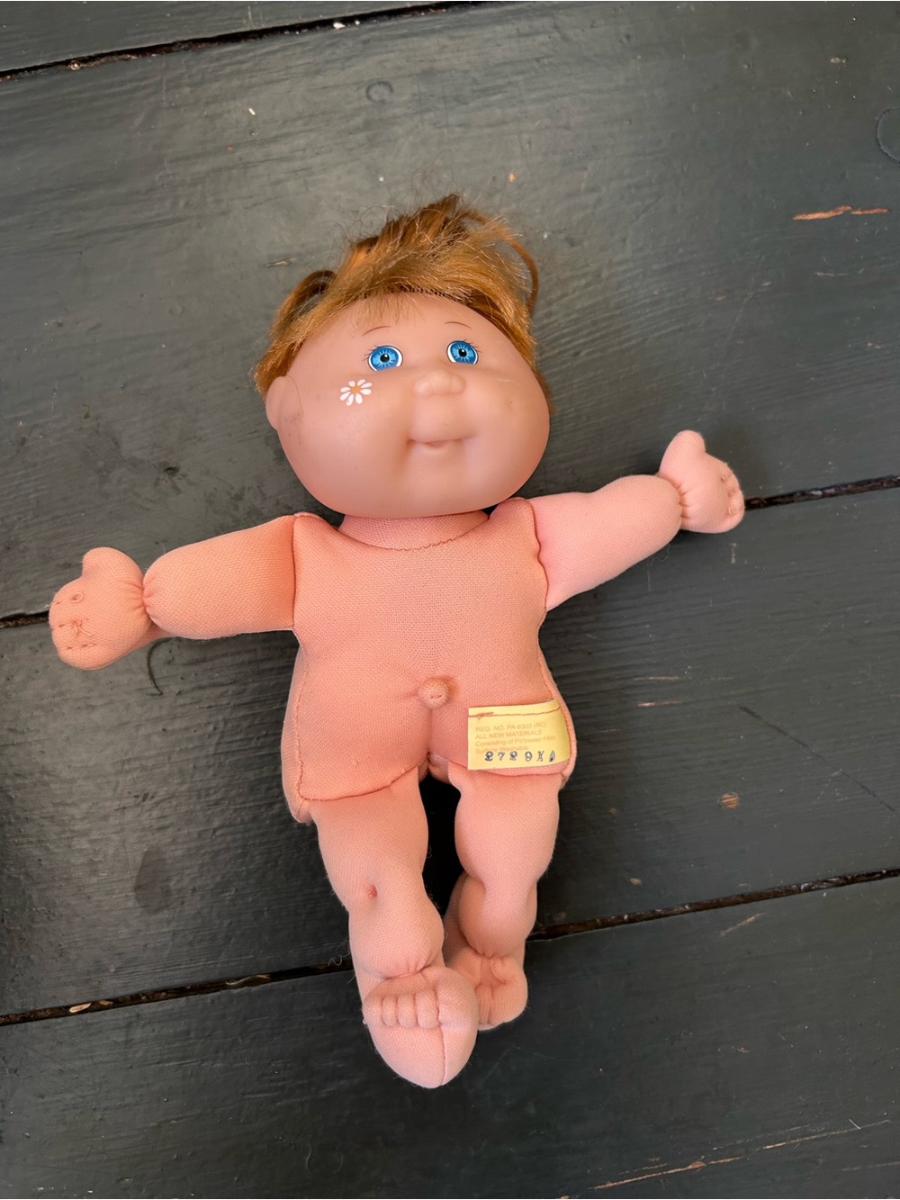 Cabbage Patch Kids CPK 1996 Mattel Mini Small Doll 7” Blue Eyes